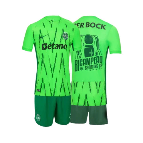 Kit Infantil Sporting III 24/25 - Bicampeão