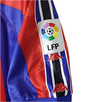 Maillot rétro Barcelone 1996/1997 - Bleu et Vert