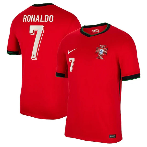 Portugal 24/25 Home Shirt - Red - Ronaldo #7