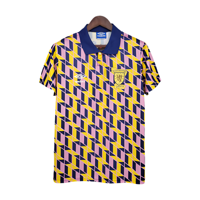 Scotland Retro 1988/1989 Yellow Jersey -