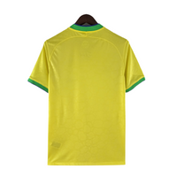 Maillot équipe nationale du Brésil I 22/23 - Jaune avec écusson