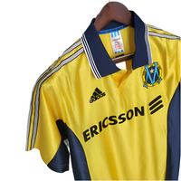 Camisola Marseille Retrô 1998/1999 Amarela -
