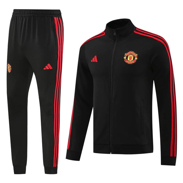 Manchester United 24/25 Tracksuit - Black