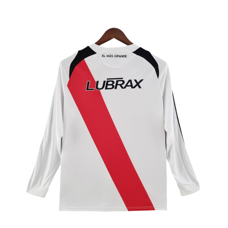River Plate Long Sleeve Shirt 09/10 - White