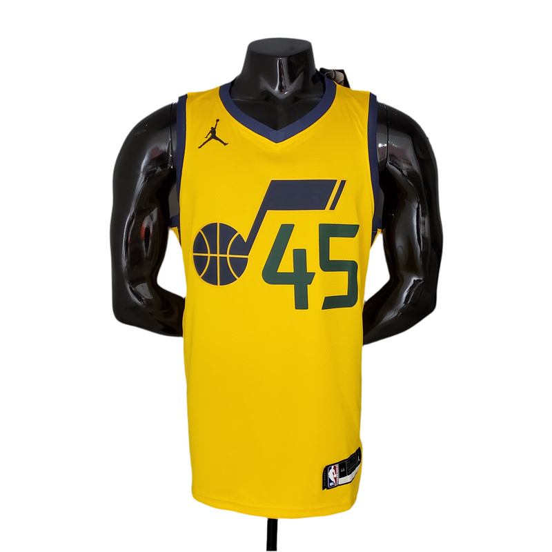 Utah Jazz Men's NBA Tank Top - Yellow