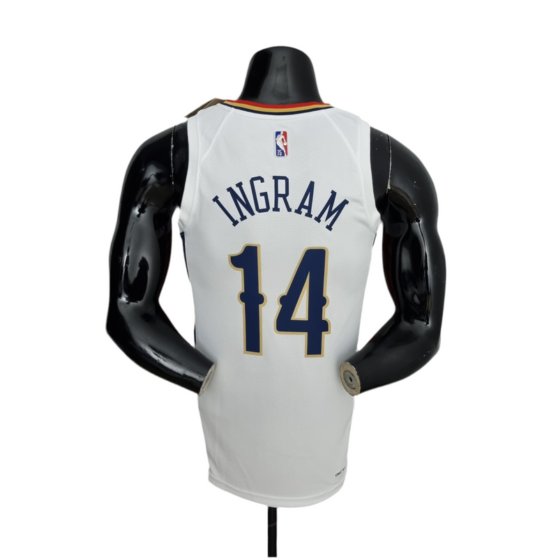 NBA New Orleans Men's Tank Top - White