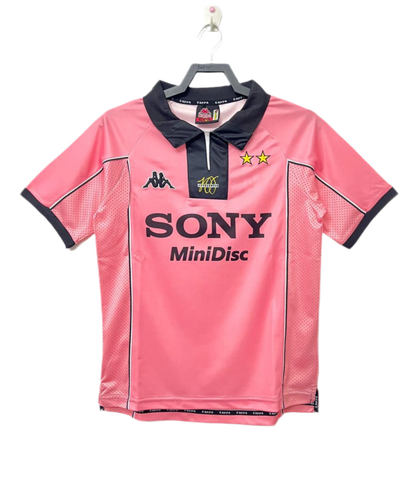 Juventus Centenary Retro Jersey 1997/1998 - Pink