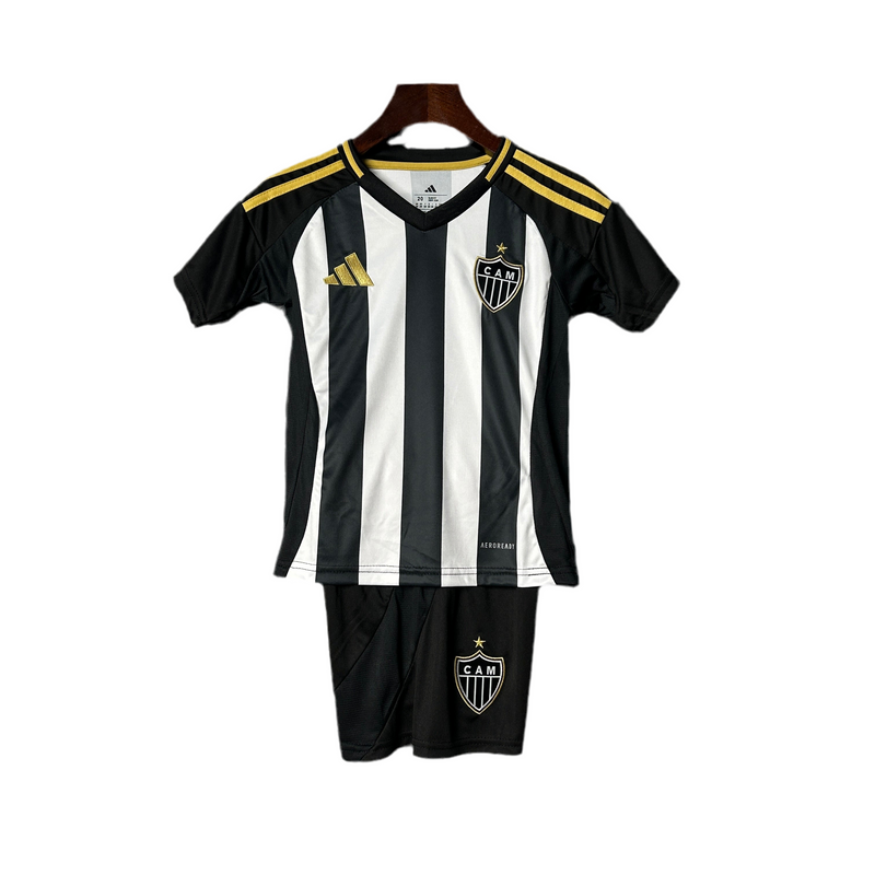 Atlético Mineiro Kids Kit I 25/26 - Black and White