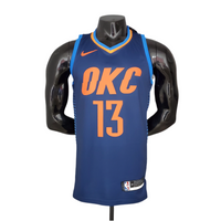 Débardeur NBA Oklahoma City Thunder pour Homme - Bleu