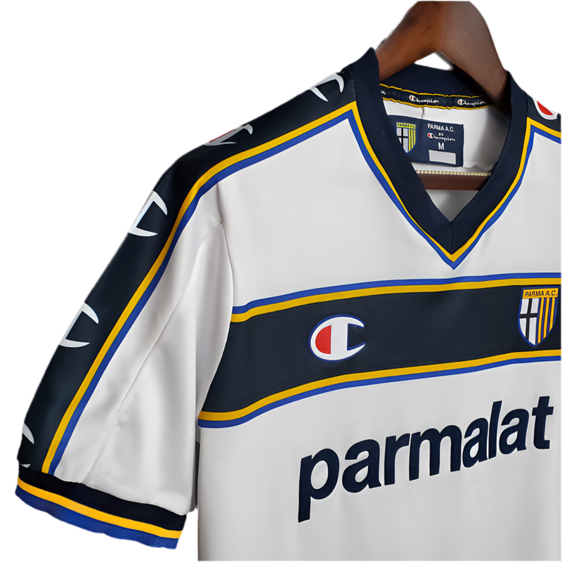Maillot Parme Rétro 2002/2003 Blanc - Champion