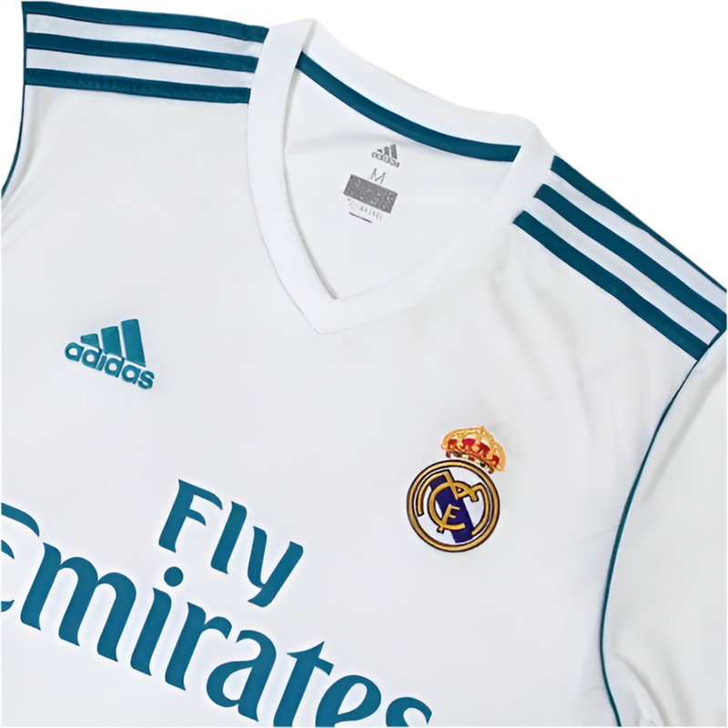 Real Madrid Retro Home Shirt 17/18 - White
