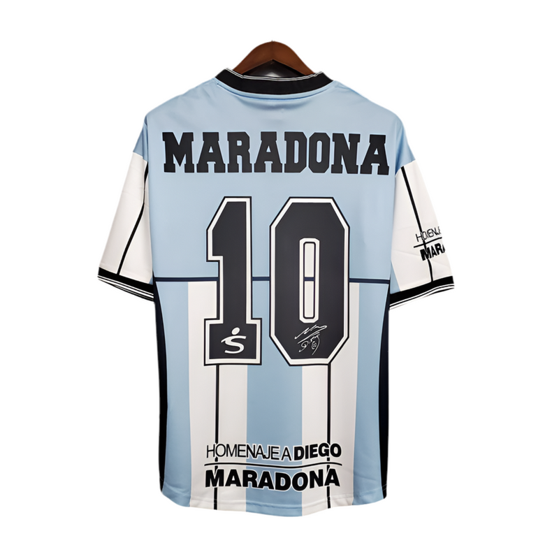 Argentina National Team Retro 2001 Blue and White Jersey - Fila