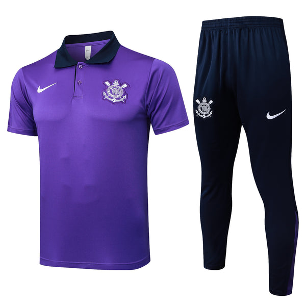 Camisola Polo e Calça Corinthians 25/26