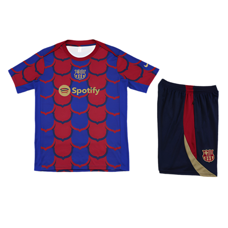 Barcelona 24/25 Jersey and Shorts - Pre-match