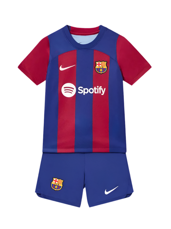 Kit Enfant Barcelone I 23/24 - Bleu et Rouge