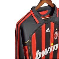 Maillot à manches longues AC Milan 06/07 - Noir et Rouge