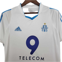 Camisola Marseille Retrô 2002/2003 Branca -