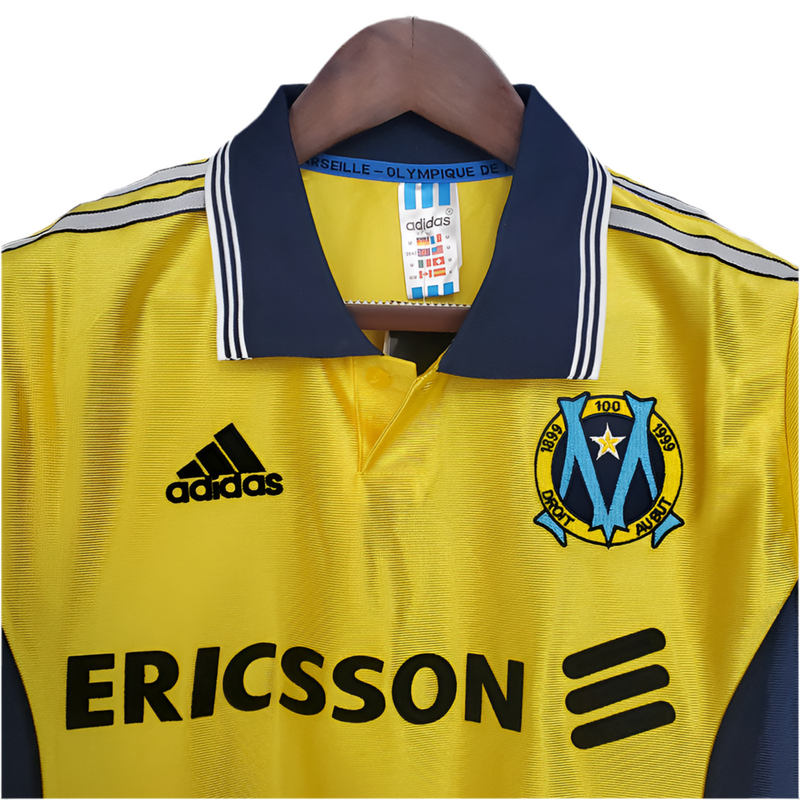 Marseille Retro 1998/1999 Yellow Jersey -