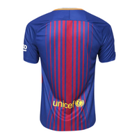 Maillot Barcelone Retro I 17/18 - Bleu et Vert