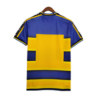 Camisola Parma Retrô 2001/2002 Azul e Amarela - Champion