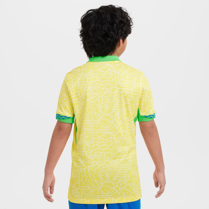 Brazil 24/25 Kids Kit - Yellow and Blue