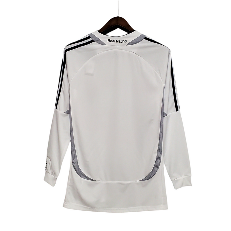 Real Madrid Long Sleeve Jersey 06/07 - White