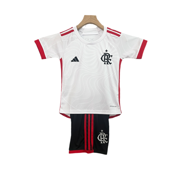 Kit Infantil Flamengo II 24/25 - Branco