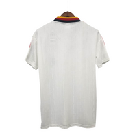 Maillot rétro de l'équipe nationale d'Allemagne 1994, blanc -