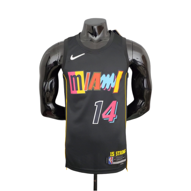 Regata NBA Miami Heat Masculina - Preta