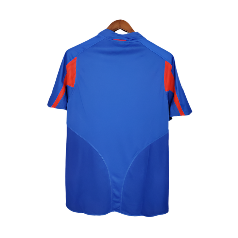 France Retro 2004 Blue Jersey -
