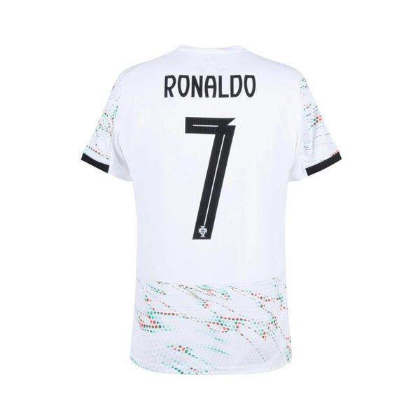 Portugal 25/26 II Shirt - White - Ronaldo #7