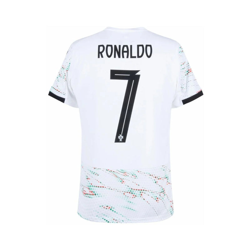 Portugal 25/26 II Shirt - White - Ronaldo