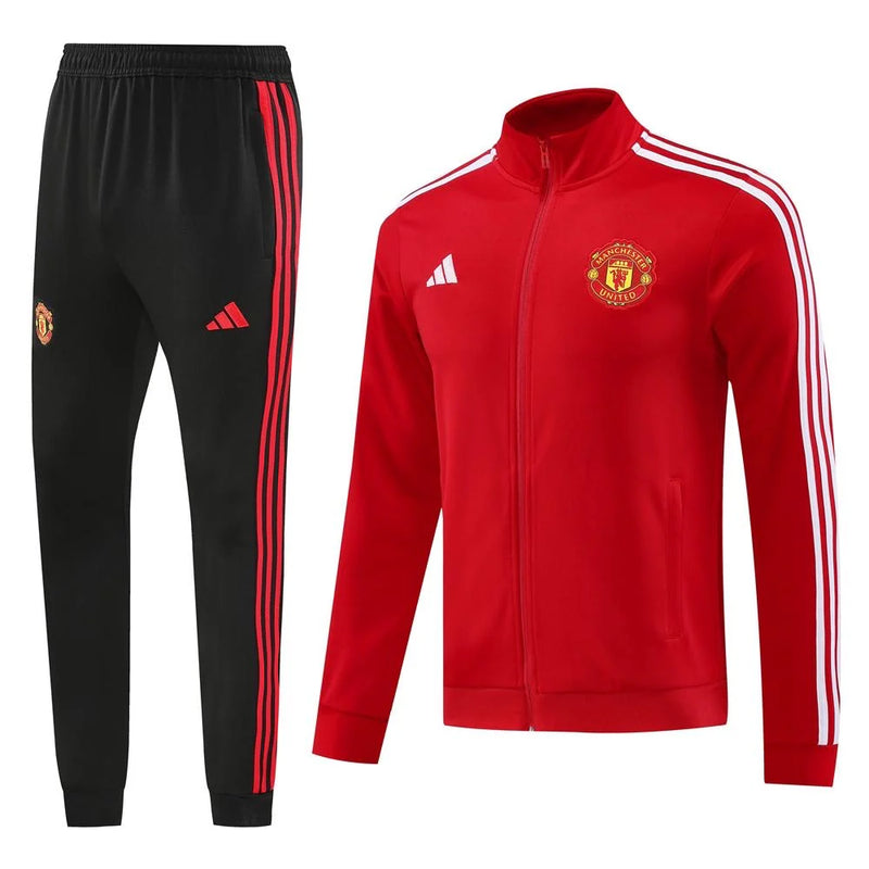 Manchester United 24/25 Tracksuit - Red