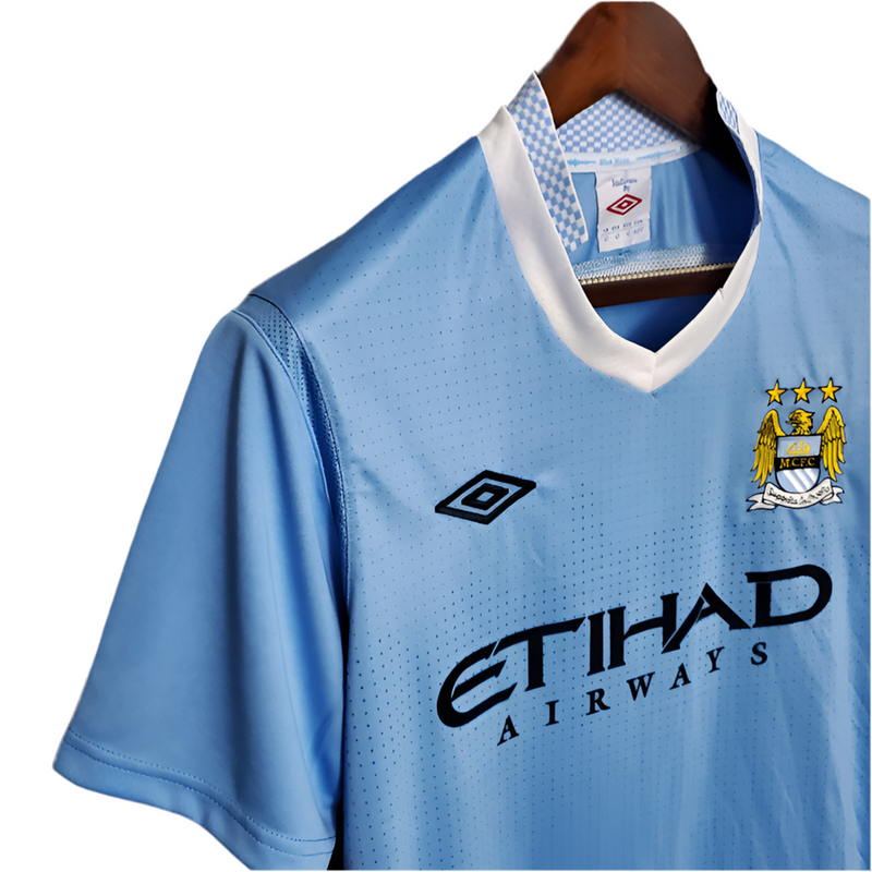 Manchester City Retro 2011/2012 Shirt - Blue