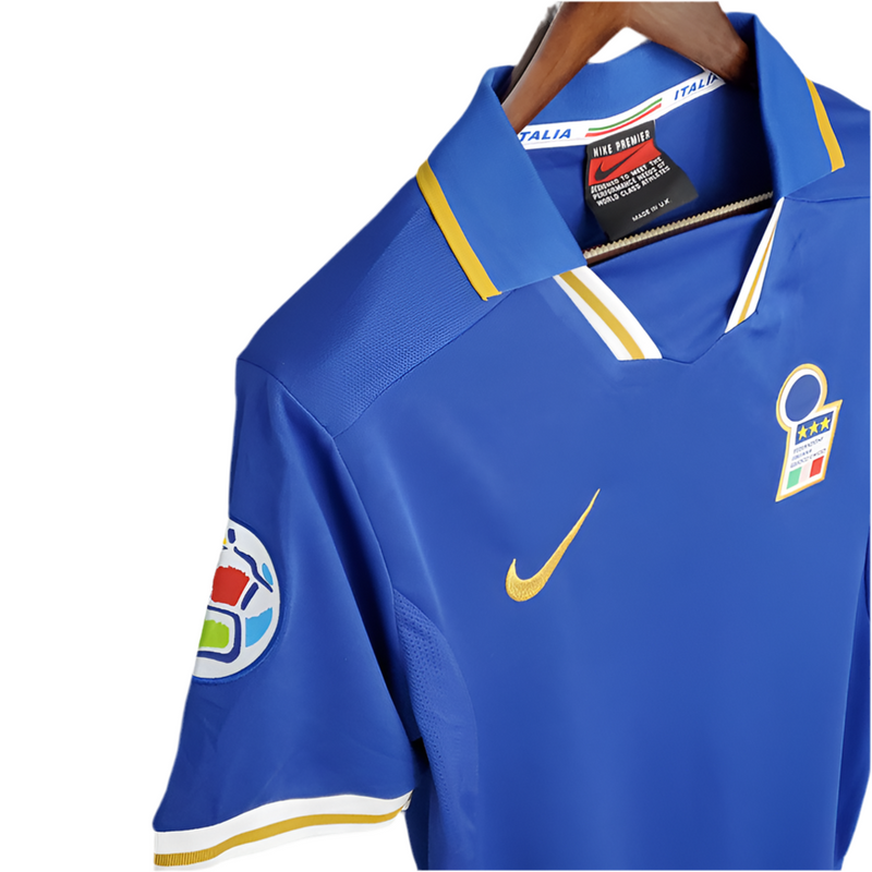 Italy Retro 1996 Jersey - Blue
