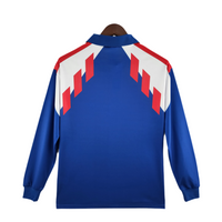 Maillot à manches longues de l'équipe nationale de France 88/90 - Bleu