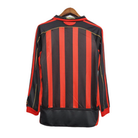 Maillot à manches longues AC Milan 06/07 - Noir et Rouge