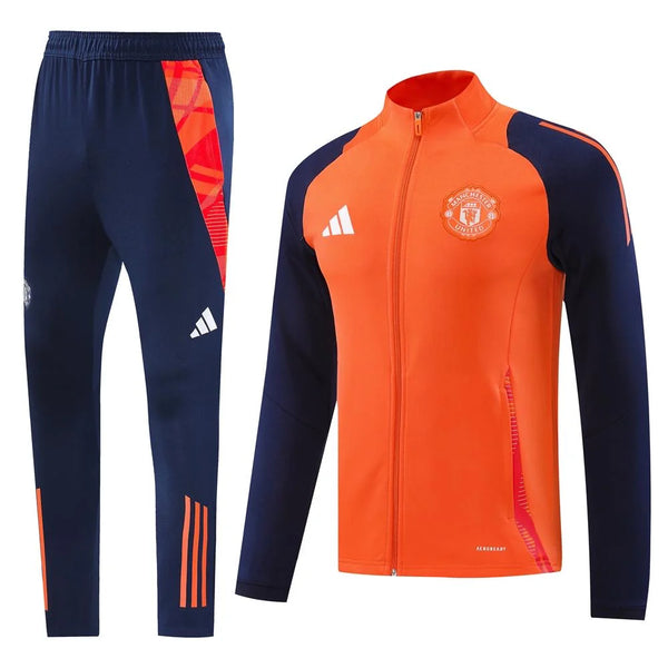 Manchester United 24/25 Tracksuit - Orange