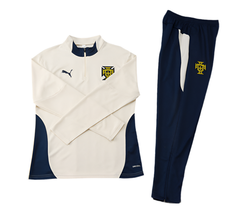 Portugal 25/26 Tracksuit - White