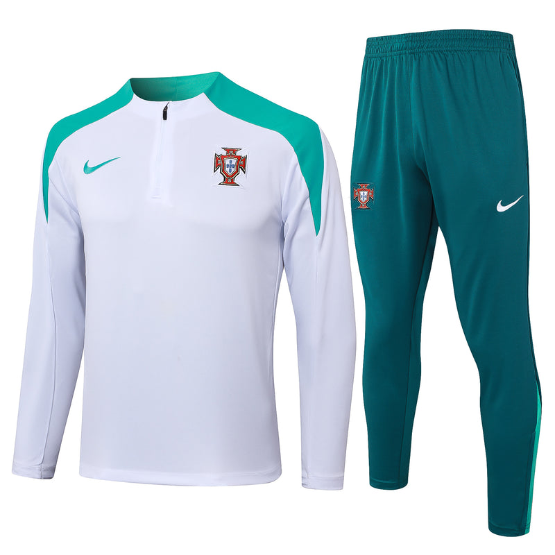 Portugal 24/25 Tracksuit - White