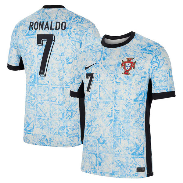 Portugal 24/25 II Shirt - Blue - Ronaldo #7