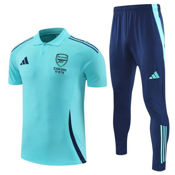 Arsenal 25/26 Polo Shirt and Trousers