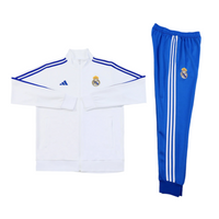 Real Madrid 24/25 Tracksuit - White