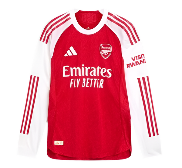 Camisola Manga Longa Arsenal I 25/26 - Vermelha