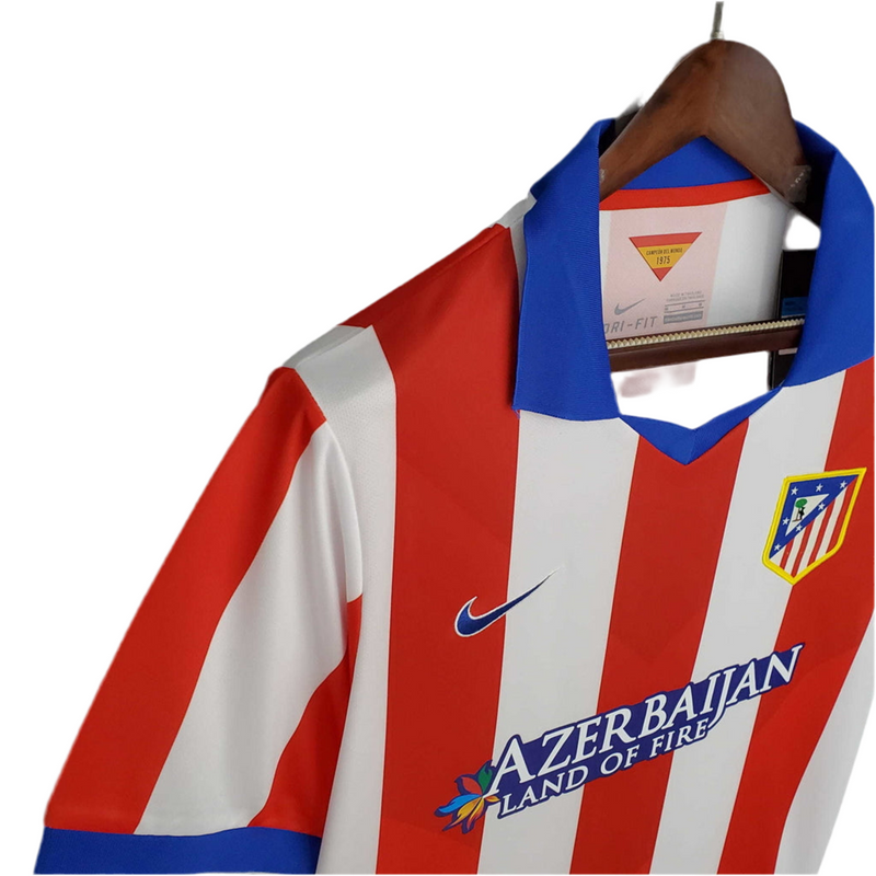 Atlético de Madrid Retro 2014/2015 Shirt - White and Red