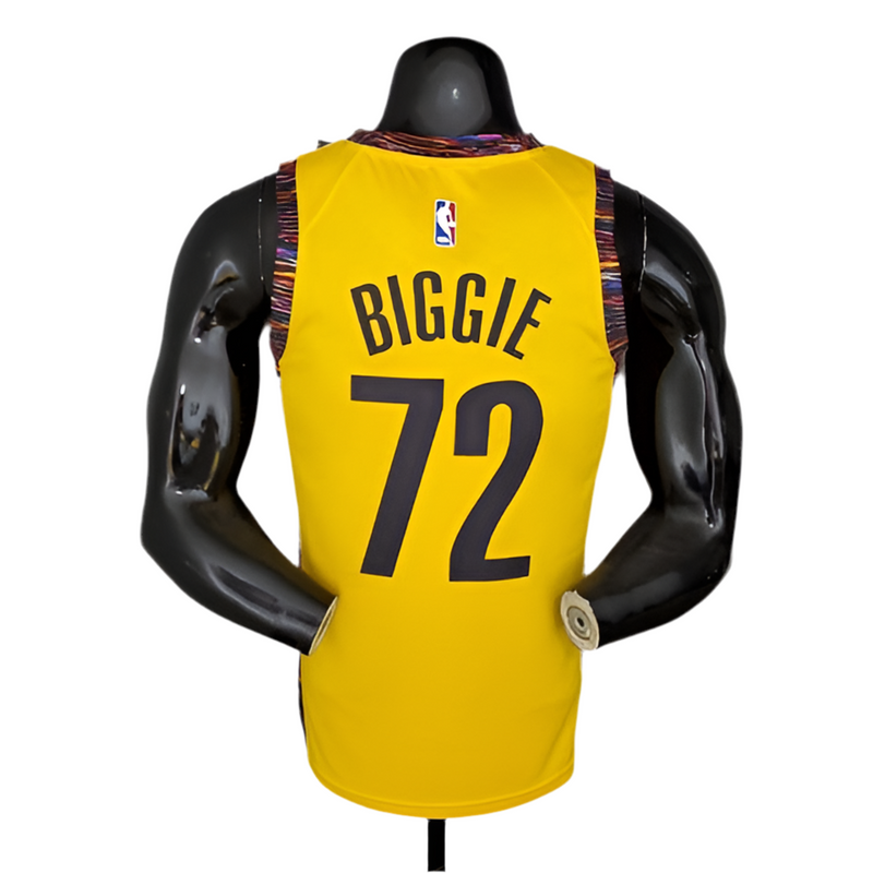 Brooklyn Nets Men's NBA Tank Top - Yellow