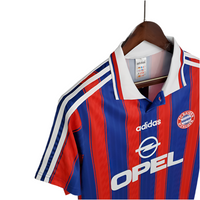 Camisola Bayern de Munique Retrô 1995/1997 - Azul e Vermelha