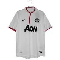 Maillot rétro Manchester United 12/13 - Blanc
