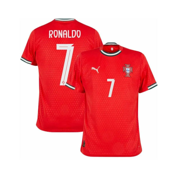 Portugal 25/26 I Shirt - Red - Ronaldo #7
