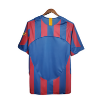 Maillot Barcelone Rétro 2006 - Bleu et Rouge